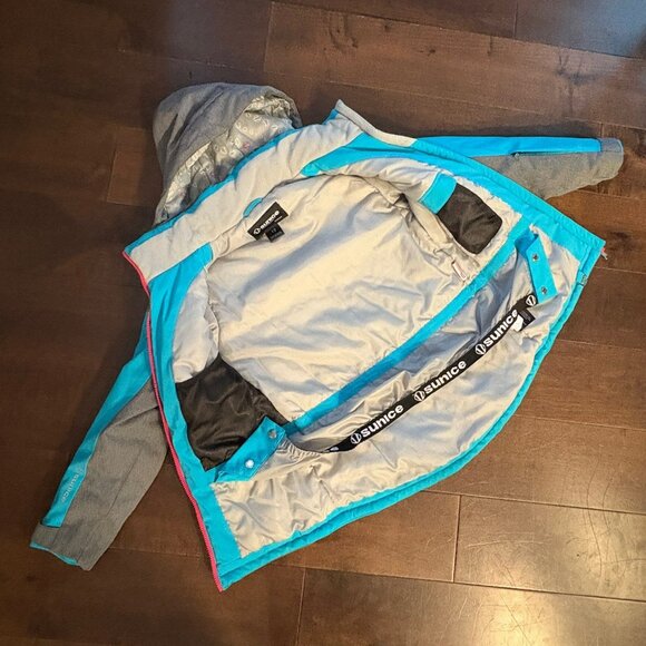 Sunice Ski Snowboarding Jacket Size 12 - Picture 3 of 4